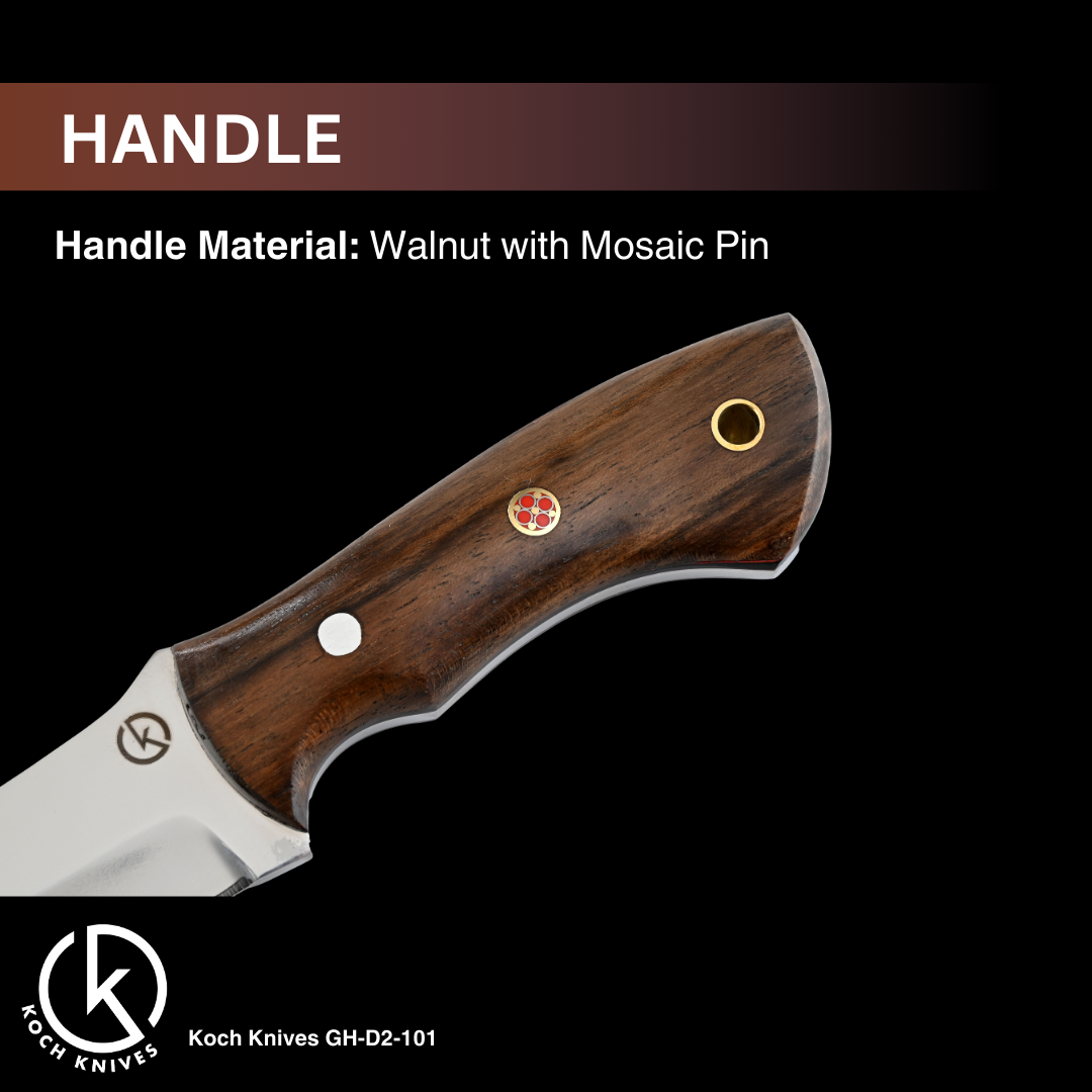 Koch Handmade D2 Mini Drop Point – GH-D2-101