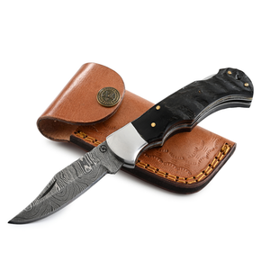 Koch – Carbon Damascus – Folding Tool – MB-FK-0025