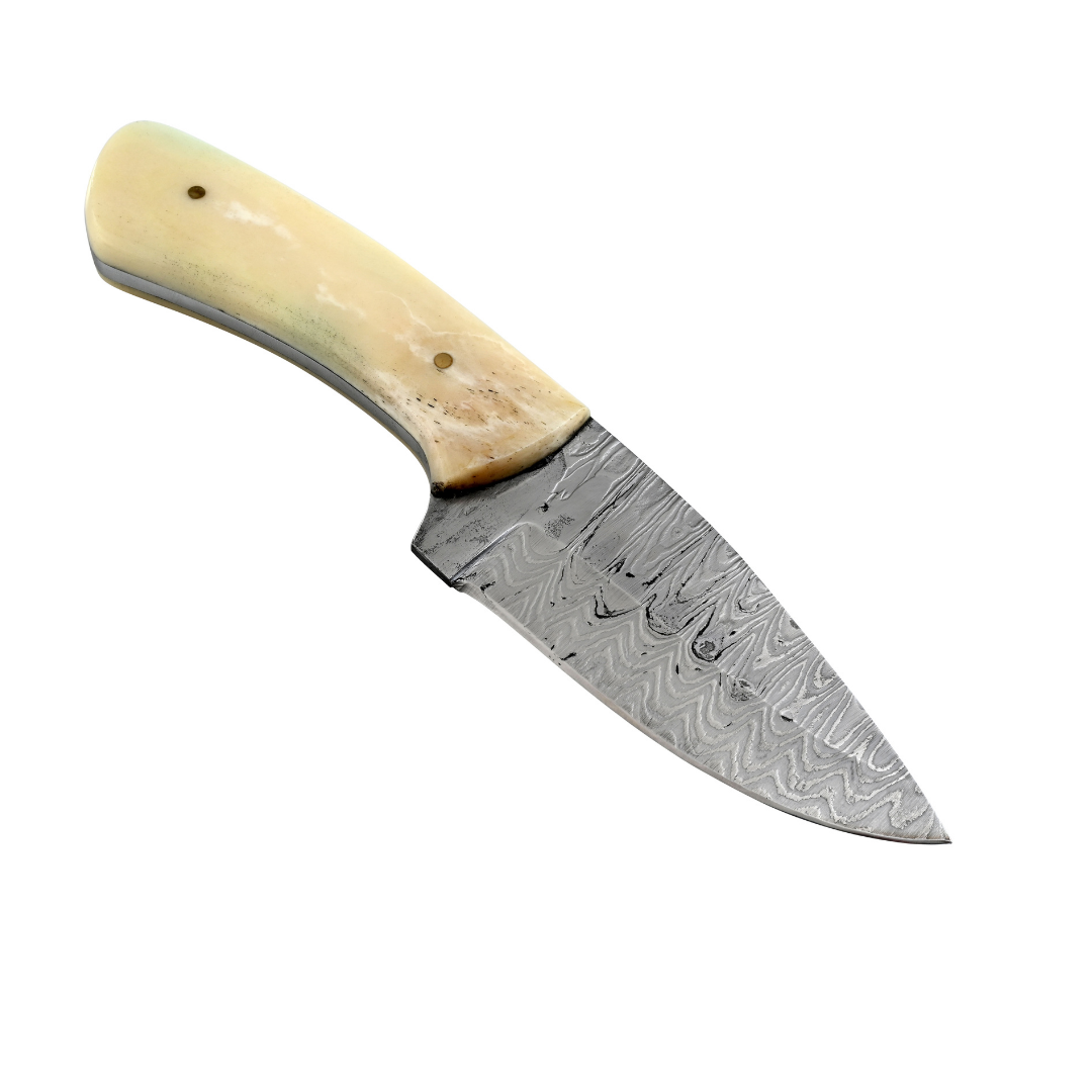 Koch Handmade Stainless Damascus Skinner - MB-SDSK-0083