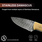 Koch – Stainless Damascus – Outdoor Tool – MB-SDSK-0083