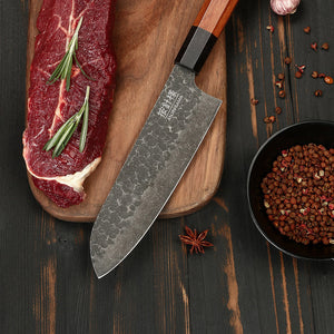 Anjin-Sama – Forged Steel – Santoku Utensil – DMS-327E