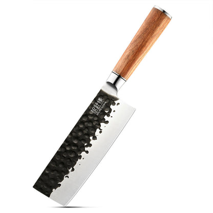 Anjin-Sama – Kurouchi Hammered Nakiri Utensil – DK-071P