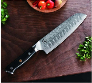Koch – VG10 Damascus – Santoku Utensil – KK778C