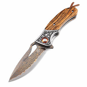 Koch – CuMai Copper Damascus – Drop Point – KKGT0028CU
