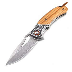 Koch – Stainless Damascus – Drop Point – KKGT0028