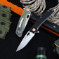 Koch - 8Cr13MoV Stainless Steel Folding Utility Tool - G10 Handle - KKGT0057BL