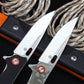Koch - 8Cr13MoV Stainless Steel Folding Utility Tool - G10 Handle - KKGT0057BL