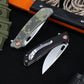 Koch - 8Cr13MoV Stainless Steel Folding Utility Tool - G10 Handle - KKGT0057BL