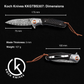 Koch – Damascus Steel – Clip Point Folding Utility – KKGT307