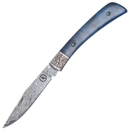 Koch – Stainless Damascus – Folding Tool – KKJ151
