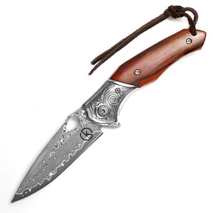 Koch – Damascus Folding Tool – KKJ265