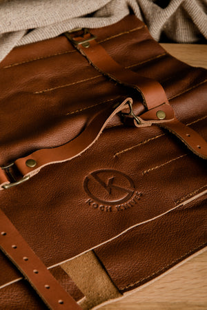 Koch - Premium Leather Chef’s Roll