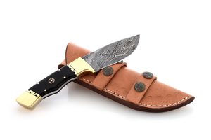 Koch – Carbon Damascus – Fixed Daily Use Tool – VY-AB5