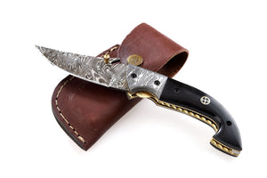 Koch – Carbon Damascus – Folding Tool – MB-FK-0004
