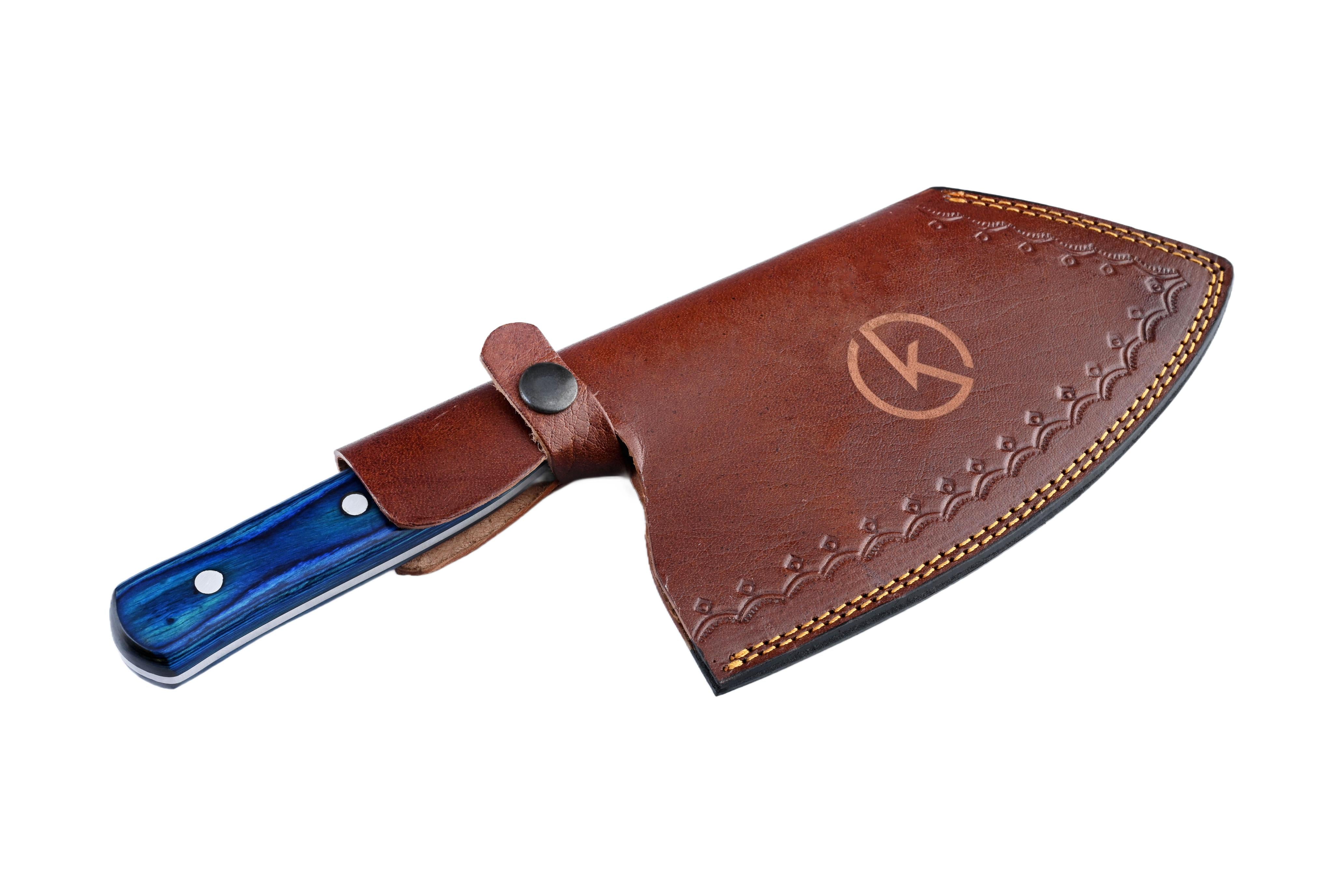 Koch - Stainless Steel Heavy Duty Serbian Cleaver Utensil - CK-103