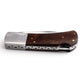 Koch D2 Folding Utility Tool (Rosewood, Stainless Guard) YV-F2