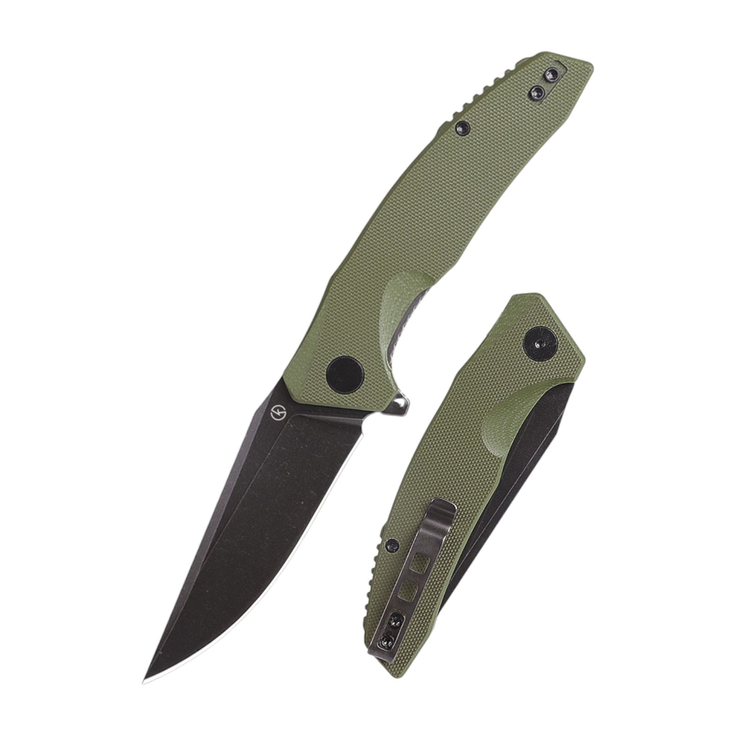 Koch – D2 Clip Point Folding Utility – QY15025G