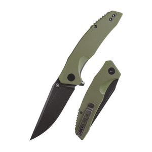 Koch – D2 Clip Point Folding Utility – QY15025G