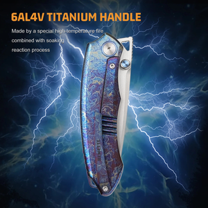 Remette – M390 Steel – Clip Point Folding Utility – WD108-B